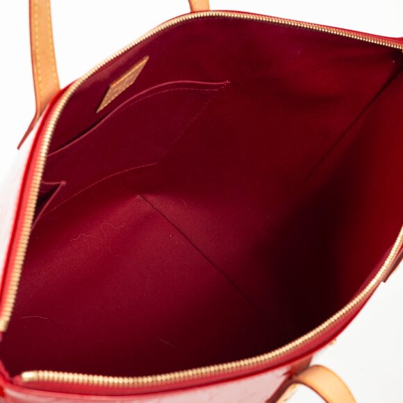 Louis Vuitton Bellevue GM Pomme D'Amour Monogram Vernis Leather Tote - Picture 10 of 11